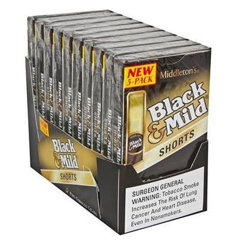 5 Pack Of Black And Milds Price
